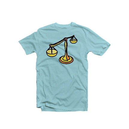 天秤．12星座 T-shirt