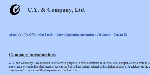 C.Y.  & Company, Ltd.
